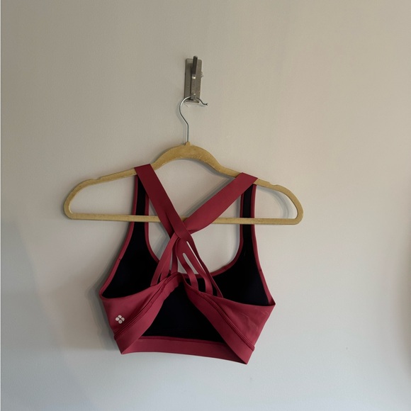 Sweaty Betty medium burgundy sports bra… - Picture 5 of 6
